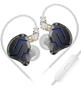 KZ ZSN Pro 2 in-Ear Monitors Headphones Metal Earphones 1BA+1DD Hybrid Technology HiFi Bass Clear...