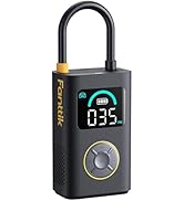 Fanttik X10 Pro Portable Tire Inflator for Compact Car, 35s Fast Inflation Air Compressor with Di...
