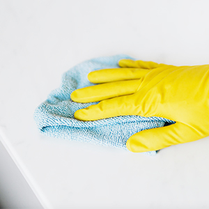 Clean the surface before using cable clips