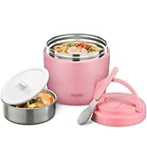 Soup Thermo for Hot Food Adults 32OZ Lunch Containers Wide Mouth Hot Food Jar Vacuum Insulated St...