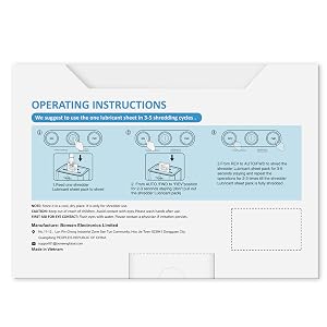 Shredder Lubrication