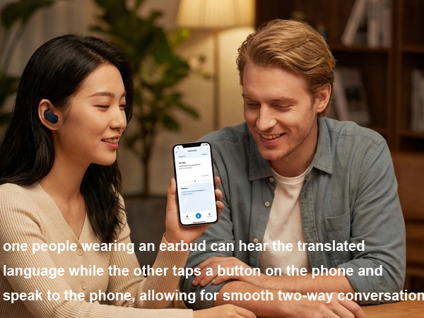 earbud+ mobile phone translator