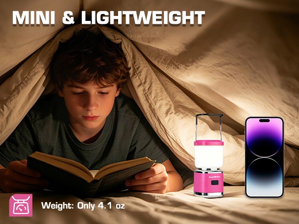 Mini size and ultra-light weight