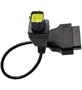Goliton OBD2 OBDII Motorbike Motorcycle Diagnostic Cable Adaptor 16 Pin to 6 Pin Compatible with ...