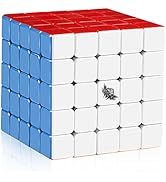 D-FantiX Cyclone Boys 5x5 Speed Cube Stickerless 5x5x5 Magic Cube 63.5mm Puzzle Toys for Kids Adult