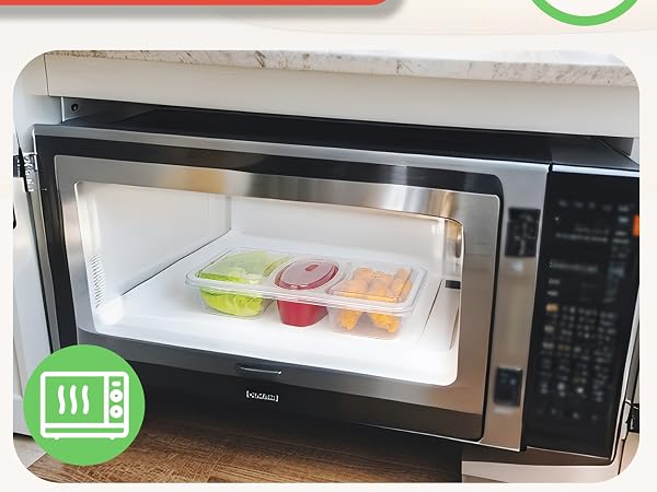 Reusable Snack Containers with Lids