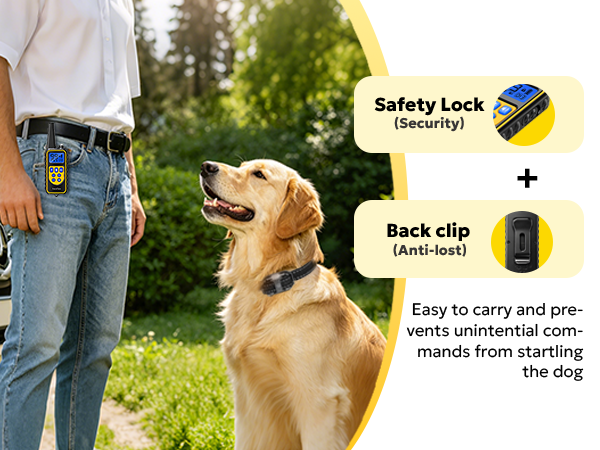 Heaflex shock collar for dog
