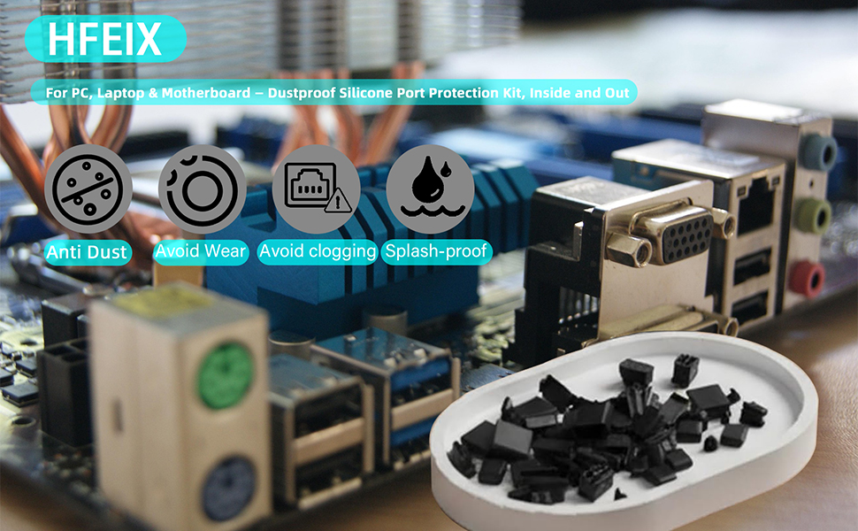 HFEIX,Computer dust plug set