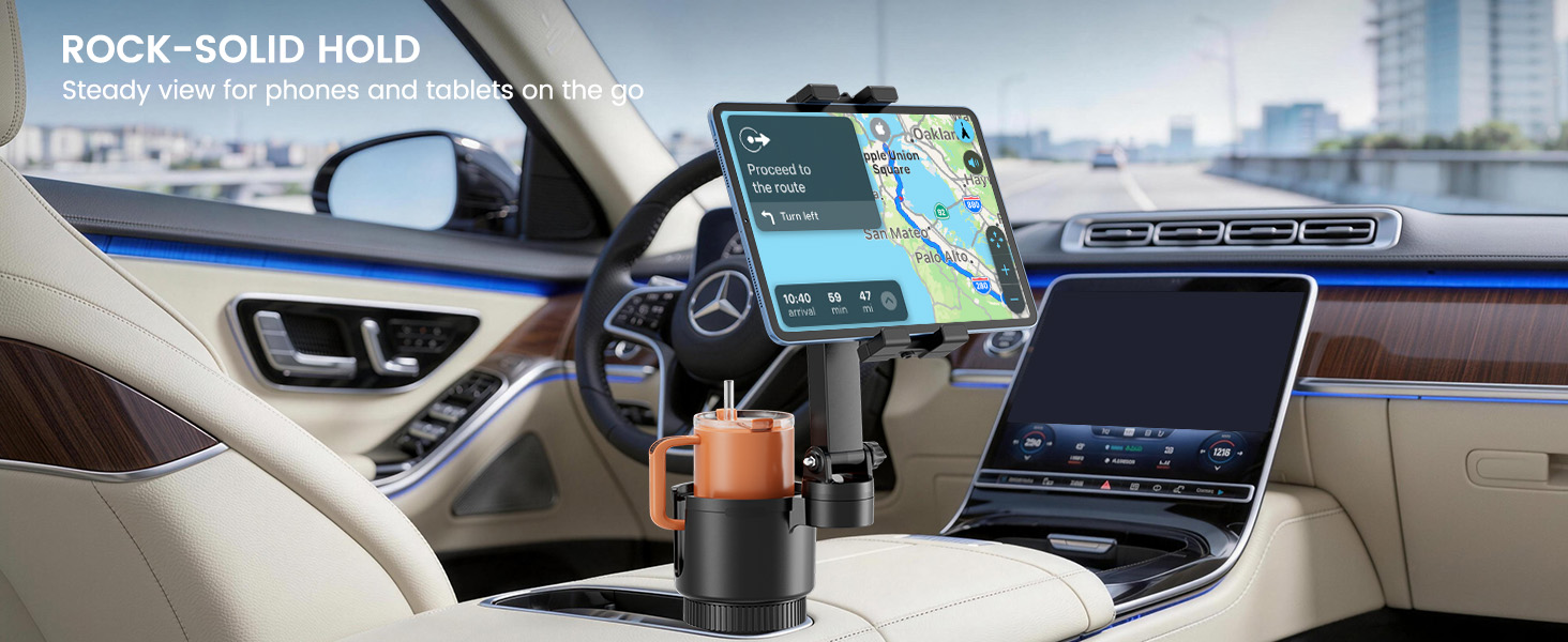 Car Charger Cup Holder Mount