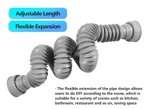 Flexible Drain Pipe P Trap A+3-1(Phone)