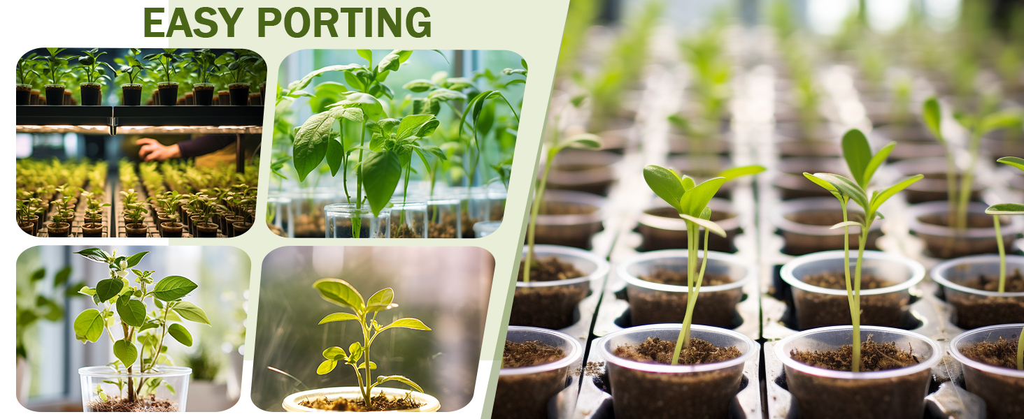 nursery pots pots for plants seedling pots planting pots plastic pots for plants seed starter pots