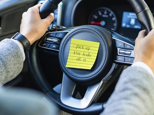 sticky notes