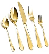 20 Piece Flatware Sets (Gold)