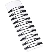 Black Metal No Slip Hair Clips, Barrettes and Hairpins for Girls and Women