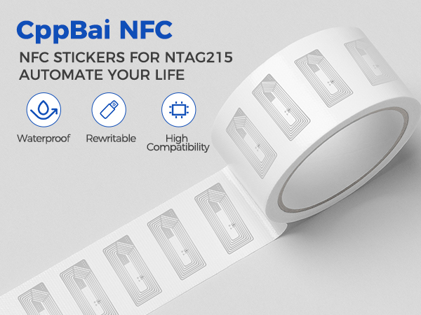 NFC Tags Sticker with Tag215 Chip NFC Stickers