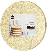 Kootek Cake Boards Drums 12 Inch Round, 1/2" Thick Cake Drums, Cake Decorating Supplies Sturdy Ca...