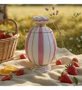 DIF DECO Cute Storage Jars with Airtight Lid, Funny Candy Shape Ceramic Food Container, Cookie Ca...
