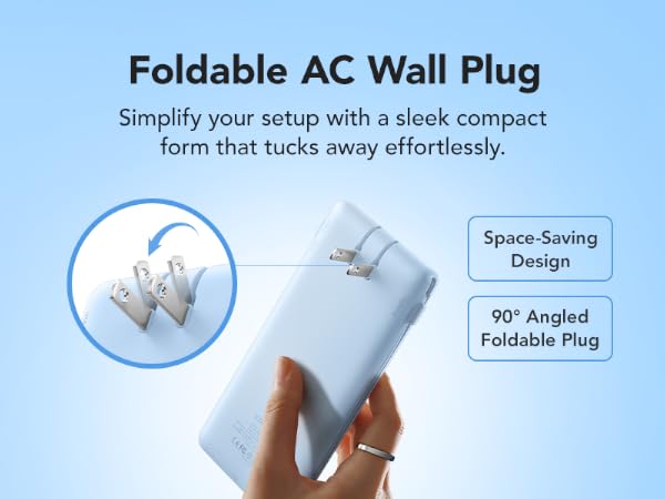 wall plug portable charger
