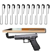 TRIPLE DEER Wall Mount Handgun Hanger, Pistol Rack for Safe or Cabinet/Wood Rifle Hook, Shotgun D...
