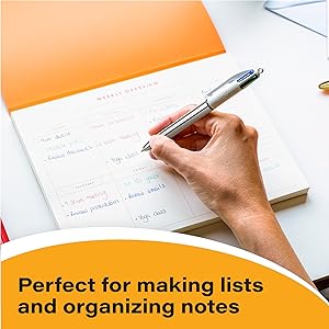 BIC 4-Color Shine Retractable Pen