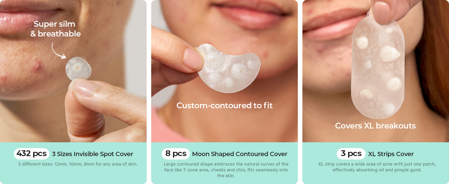 3 Shapes for More Acne Coverage