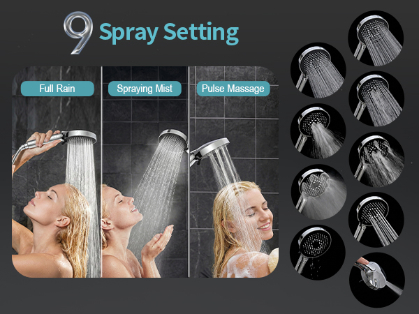 filtered shower head
