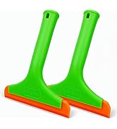 Super Flexible Silicone Squeegee, Auto Water Blade, Water Wiper, Shower Squeegee, 5.9'' Blade and...