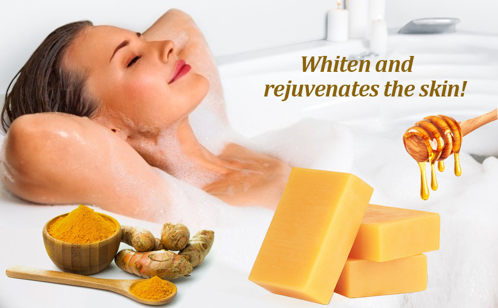 tumeric honey soap, acne, dark spots, hyperpigmentation, smooth skin