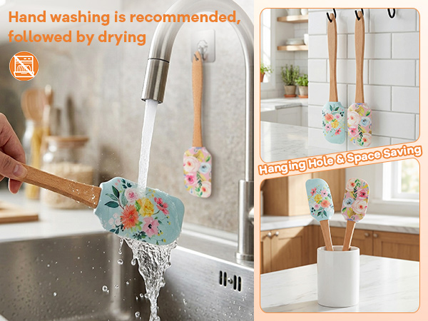 Hand washing is recommended; air dry after washing.