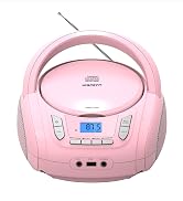 kids cd player boombox radio bluetooth
