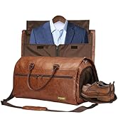 STOVER Garment Travel Duffle Bag, Large 2-in-1 Convertible Carry-on Luggage for Men & Women- Hang...