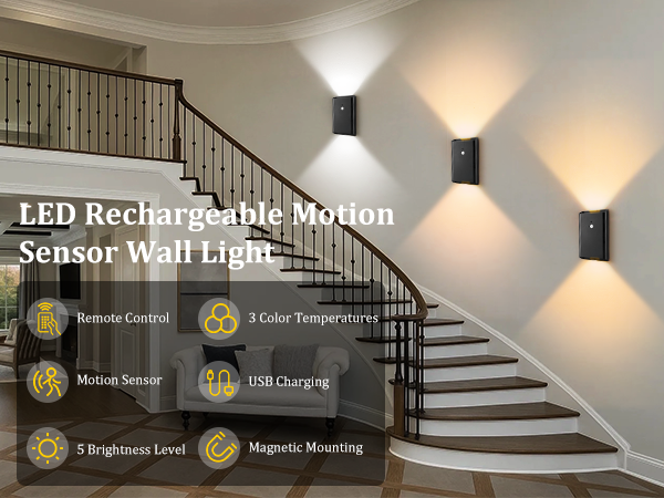 Motion sensor night light