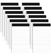 White Note Pads 12 Pack Small Notepad 3x5 in Mini Notepads Pocket Notepad | Memo Pad Server Lined...