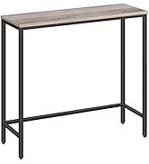HOOBRO Narrow Console Table, 29.5" Small Entryway Table, Thin Sofa Table, Side Table, Display Tab...