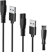 wotdmu 5V USB Charging Cord Compatible with HOLDOG Dog Clippers, Dog Charger with 1 Cleaning Brus...