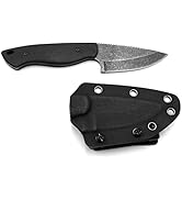 GRITR Scout Hunting Outdoor Fixed Blade Knife - Camping Survival EDC Belt Knife with Drop-Point S...