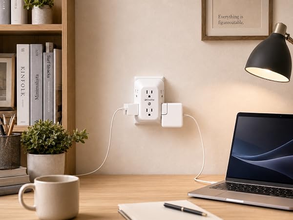 2 prong Wall Plug Extender