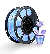 iBOSS Silk PLA+ Gradient 3D Printing Filament, 1KG Spool 1.75mm Silk Shiny Purple Blue Gradient P...
