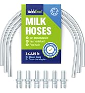 Milk hose set for Jura fully automatic coffee machines - with 3x hoses and 6x adapters