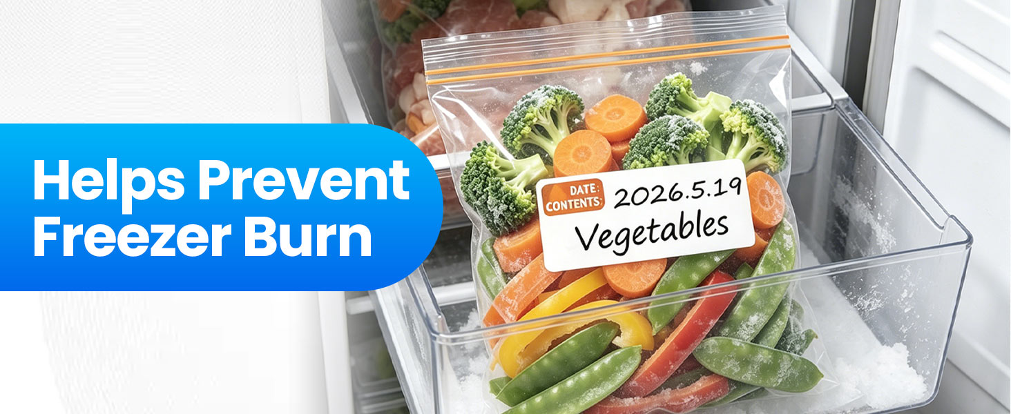 Helps Prevent Freezer Burn