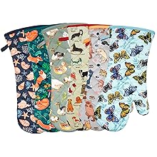 cotton long oven mitts