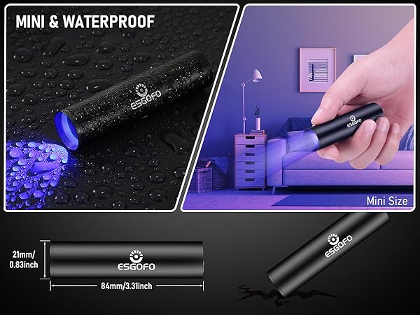ESGOFO UV 365NM MINI FLASHLIGHT
