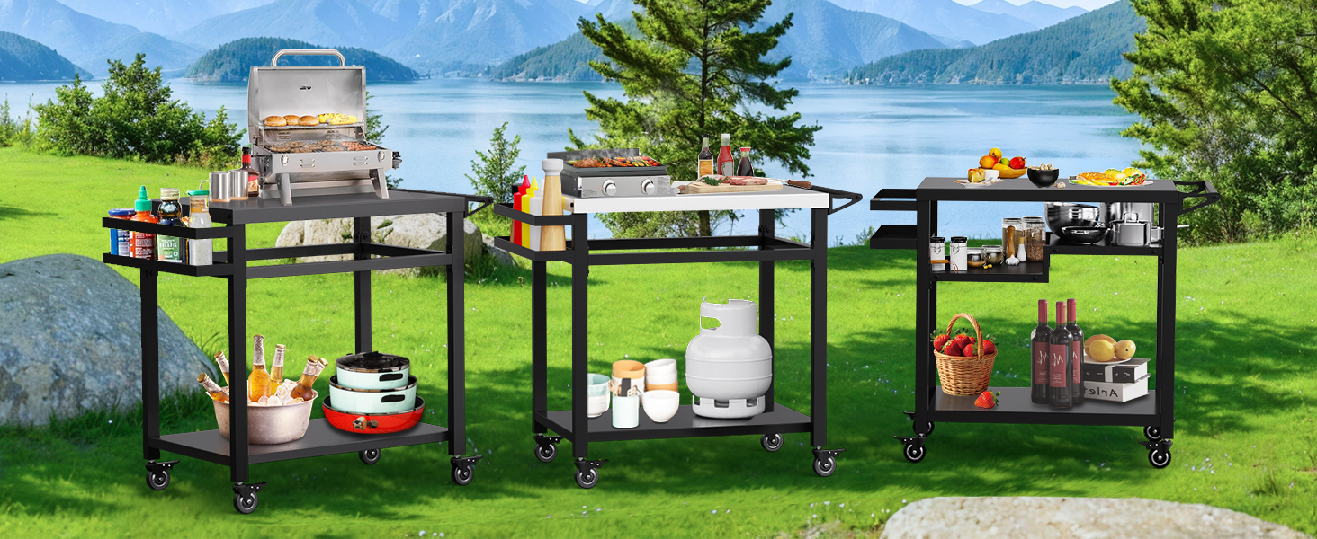 pizza oven table