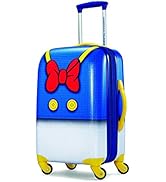 American Tourister Unisex Kid's Disney Hardside Luggage with Spinner Wheels, Multicolor, Carry-On...