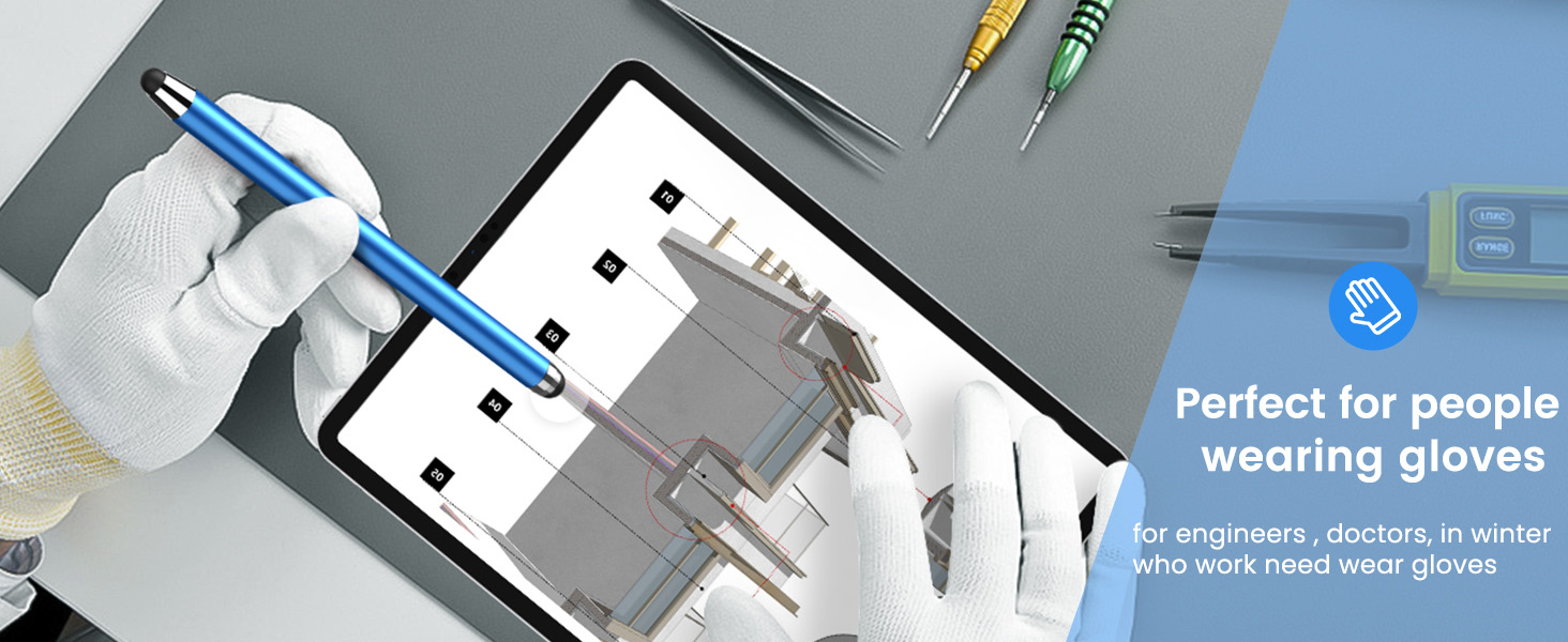 stylus perfect for wearing gloves