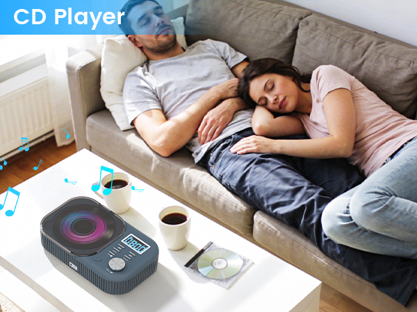cd player with speakers