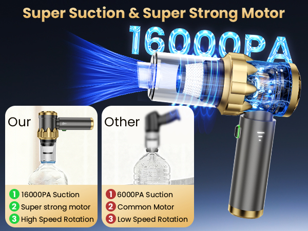 Car Vacuum Portable Cordless