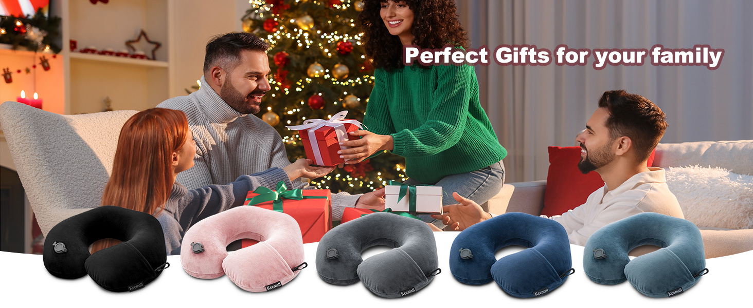 inflatable travel neck pillow