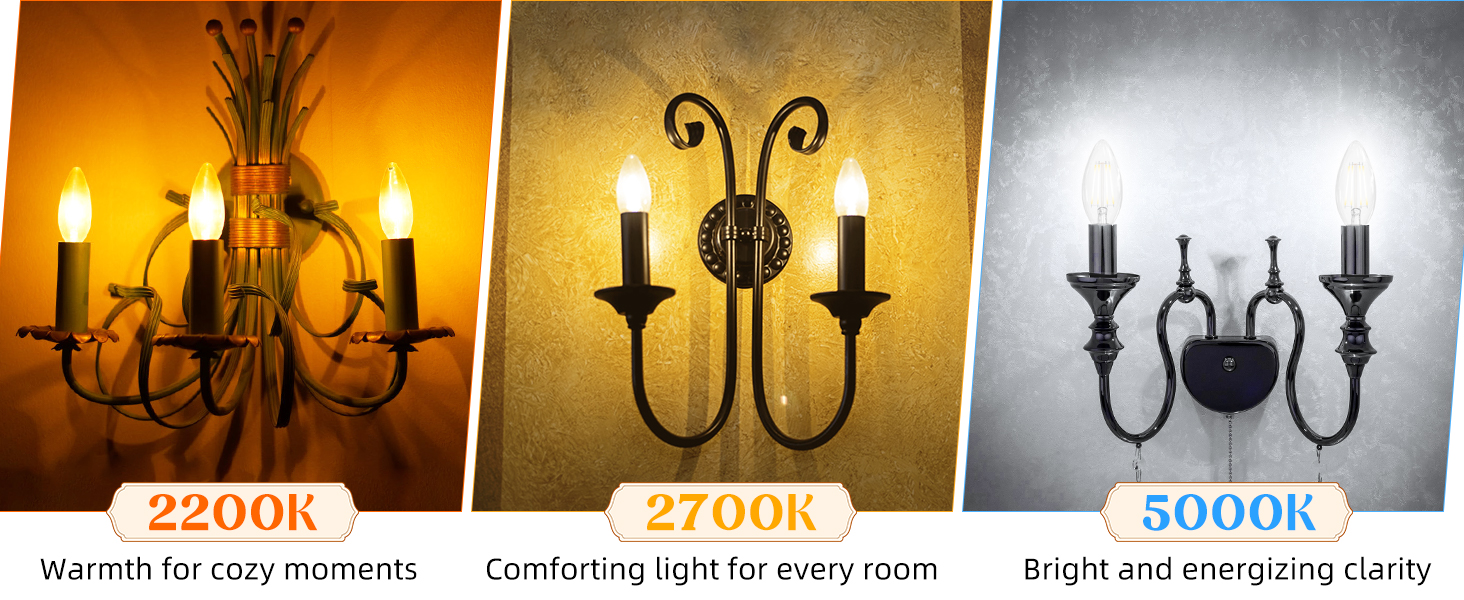 40 watt candelabra light bulbs