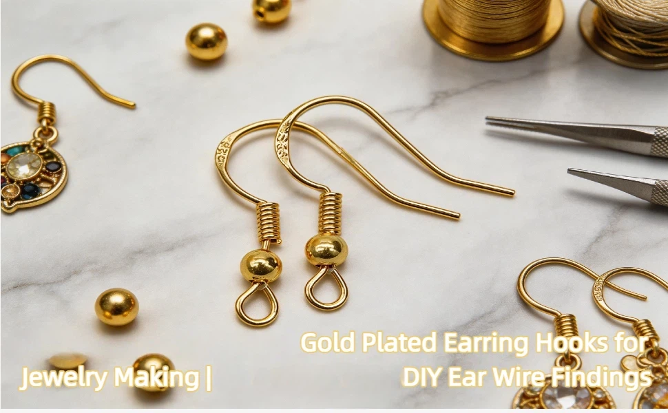 Gold Plated Earring Hooks